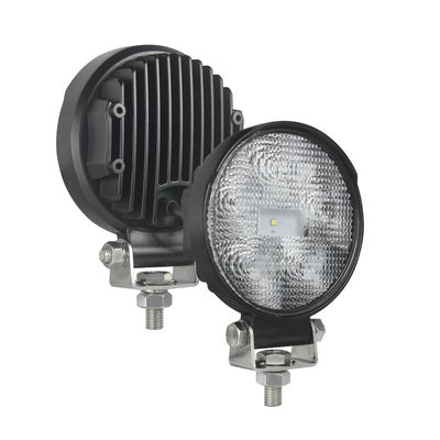 5700K 9W ไฟ LED สีดำทำงานน้ำท่วม R10 สำหรับรถแทรกเตอร์