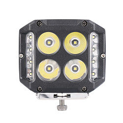 มุมกว้าง Cube Shooter LED Pods Dual Color Strobe 56w 2400lm