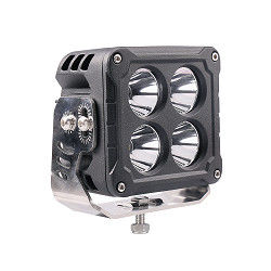IP69K 40w ไฟ LED สำหรับงานหนักสี่เหลี่ยมจัตุรัส 4 นิ้ว OSRAM Spot Beam