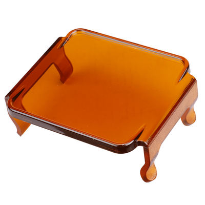 ไฟ LED Cube ขนาด 3.5 นิ้วครอบคลุมสีน้ำเงินอำพัน