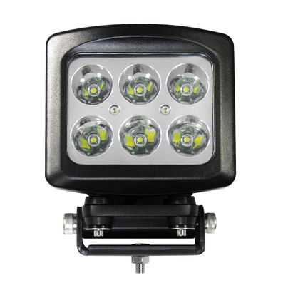 Spot 2.5A 6pcs 24V ไฟ LED ทำงานสำหรับอุปกรณ์หนัก 6pcs CREE 10W