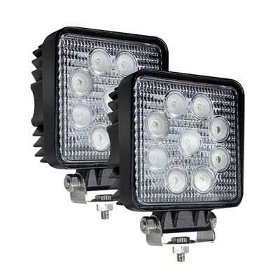 RoHS 27Watt 2PCS ไฟ LED ทำงานน้ำท่วม 2160 Lm สำหรับ UTV