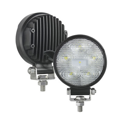 5700K 9W ไฟ LED สีดำทำงานน้ำท่วม R10 สำหรับรถแทรกเตอร์