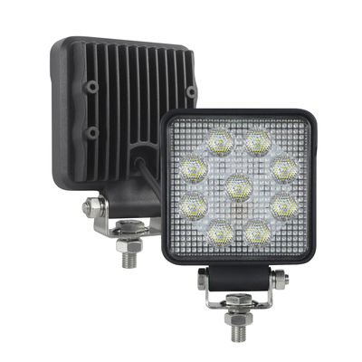 3850lm 13.5 W Square Flood LED Pods IP69K กันน้ำสำหรับรถกอล์ฟ