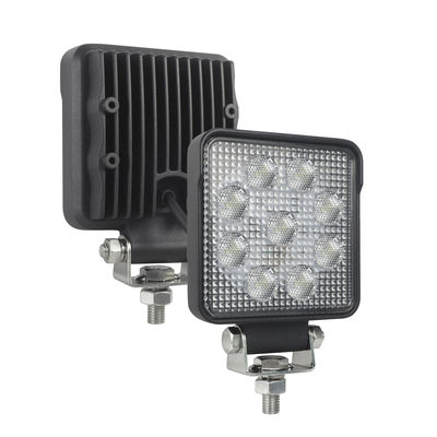 3850lm 13.5 W Square Flood LED Pods IP69K กันน้ำสำหรับรถกอล์ฟ