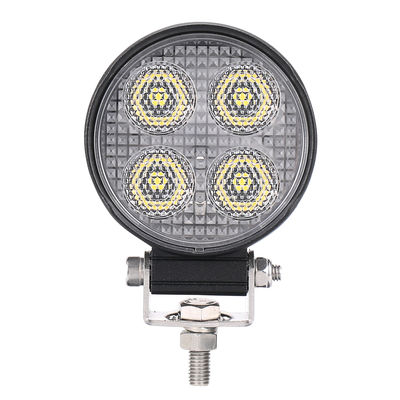 2750lm Round Led Work Light R23 สำหรับรถบรรทุก Atv Motorcycle