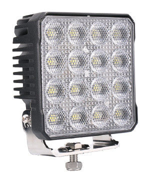เรือ 4WD 16PCS * 6W Osram 90W ไฟ LED ทำงานสูง Lumen Extruding Aluminium Housing