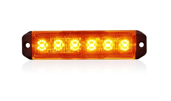 6PCS * 1W Osram Chip LED กระพริบไฟเตือน R65 Off Road LED Flood Lights