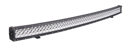 แถบไฟ LED ขนาด 50 นิ้วแถบไฟ LED แบบโค้งสองแถว Off Road Driving Light Auto Part