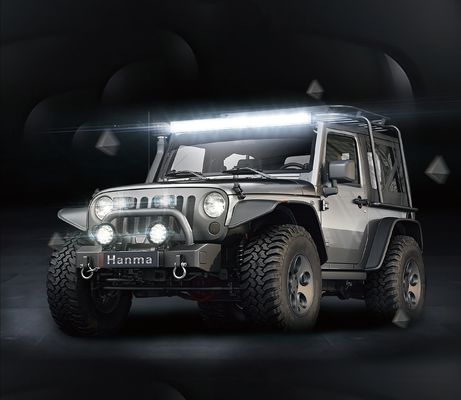 เพียวไวท์ Double 240W 41.5 นิ้ว Led Cree Light Bar IP67 ความเข้มสูง