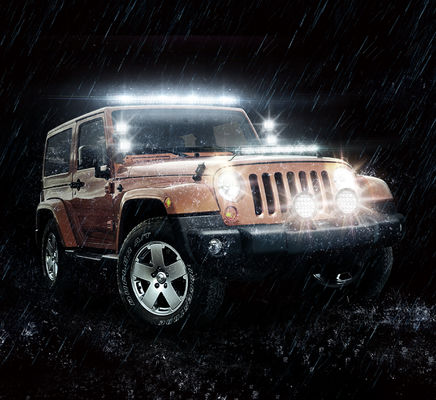 30W Van Heated Led 4x6 High Beam ไฟหน้า DOT อนุมัติ Cree Chip