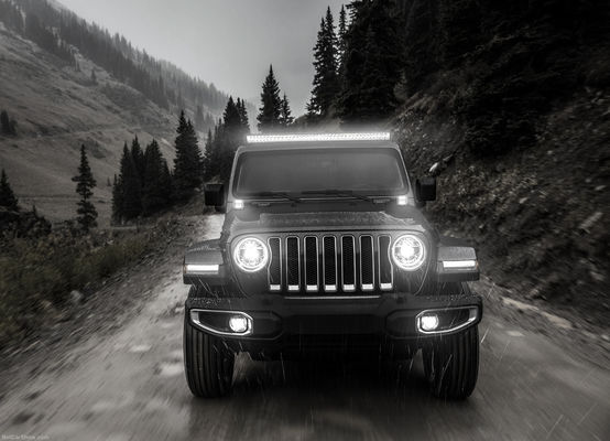 Waterproof Slim Single Row LED Light Bar สำหรับเรือ 18w 9in 1620lm