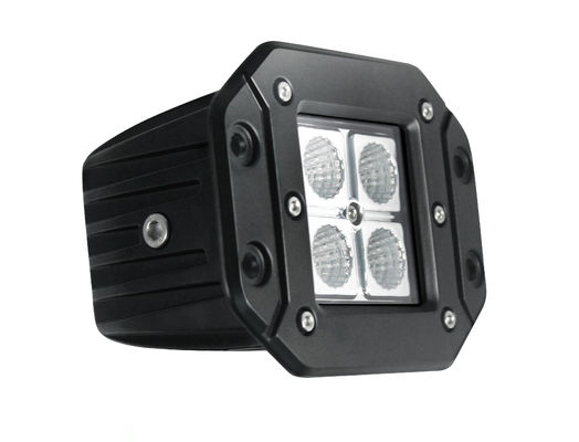 CE ATV UTV 12W Spot Beam ไฟ LED Flush Mount Shockproof
