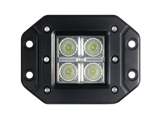 CE ATV UTV 12W Spot Beam ไฟ LED Flush Mount Shockproof
