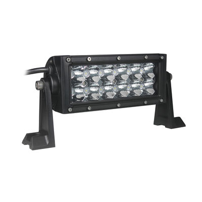 แถบไฟ LED สองแถว 36W ไฟ LED สำหรับขับขี่รถออฟโร้ดโคมไฟรถยนต์โคมไฟรถยนต์ R112