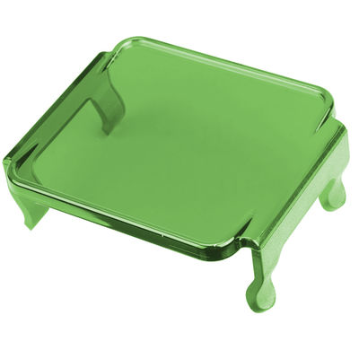 ไฟ LED Cube ขนาด 3.5 นิ้วครอบคลุมสีน้ำเงินอำพัน