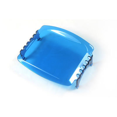 ฝาครอบไฟ LED Cube พลาสติกสีน้ำเงินใส 4x4 สำหรับรถบรรทุกรถ ATV Light