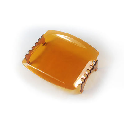 ฝาครอบไฟ LED Cube พลาสติกสีน้ำเงินใส 4x4 สำหรับรถบรรทุกรถ ATV Light