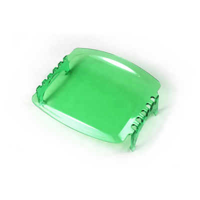ฝาครอบไฟ LED Cube พลาสติกสีน้ำเงินใส 4x4 สำหรับรถบรรทุกรถ ATV Light