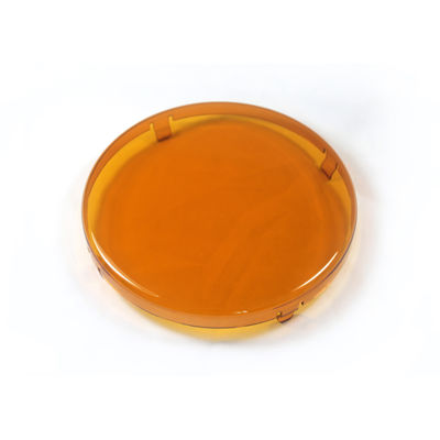 ผู้ไปพักแรม 32.4mm 7 Inch Round Light Cover LED Lens Polycarbonate