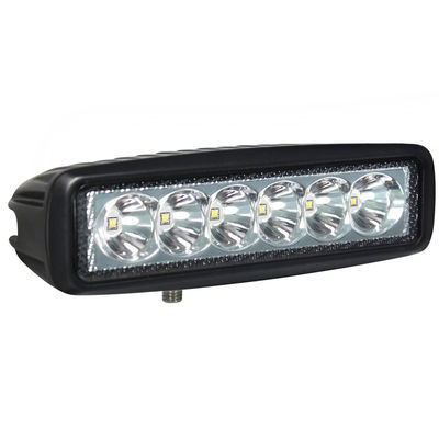 รถยนต์นั่งส่วนบุคคล Ultra Slim Led Bar Flush Mount Off Road 18W ECE DC 24V