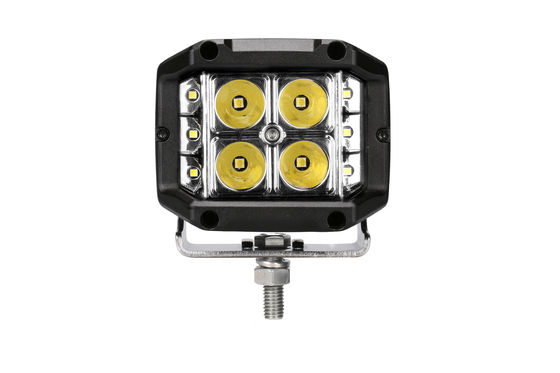 26W 4 นิ้วน้ำท่วมสีเหลืองอำพันด้านข้าง Shooter Led Pods Work Light