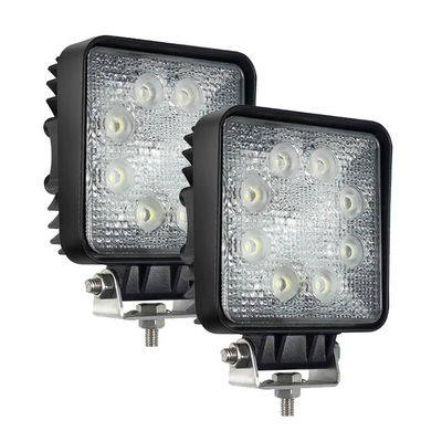 โคมไฟทำงาน LED น้ำท่วมสองชิ้น 1920lm 24W สำหรับรถจักรยานยนต์