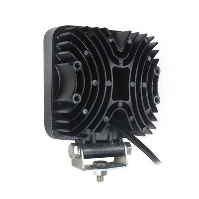 4PCS Square LED น้ำท่วมไฟทำงาน IP67 2160lm Black Housing