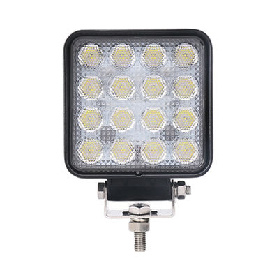 Bridgelux LED Spot Flood Pod 6000K การขับขี่สำหรับรถออฟโรด ATV 4 ชิ้น