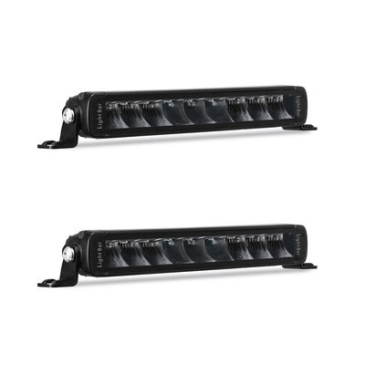 7 นิ้ว 1283lm Off Road แถวเดี่ยว LED Light Bar ตัวเรือนอลูมิเนียม